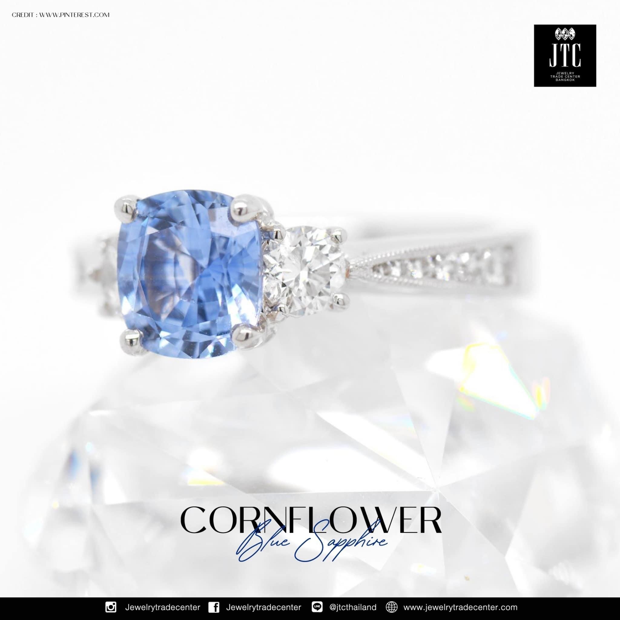  อัญมณีสีน้ำเงิน หรือ ไพลิน ( Blue Sapphire)